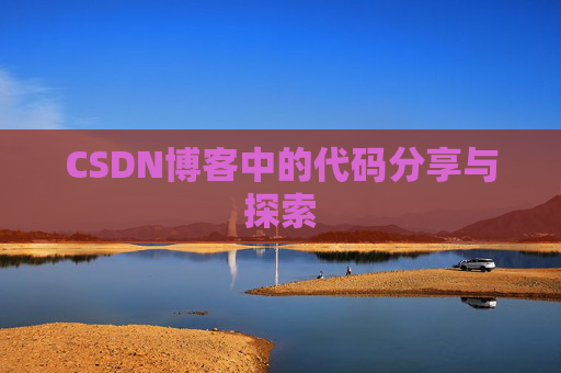 CSDN博客中的代码分享与探索